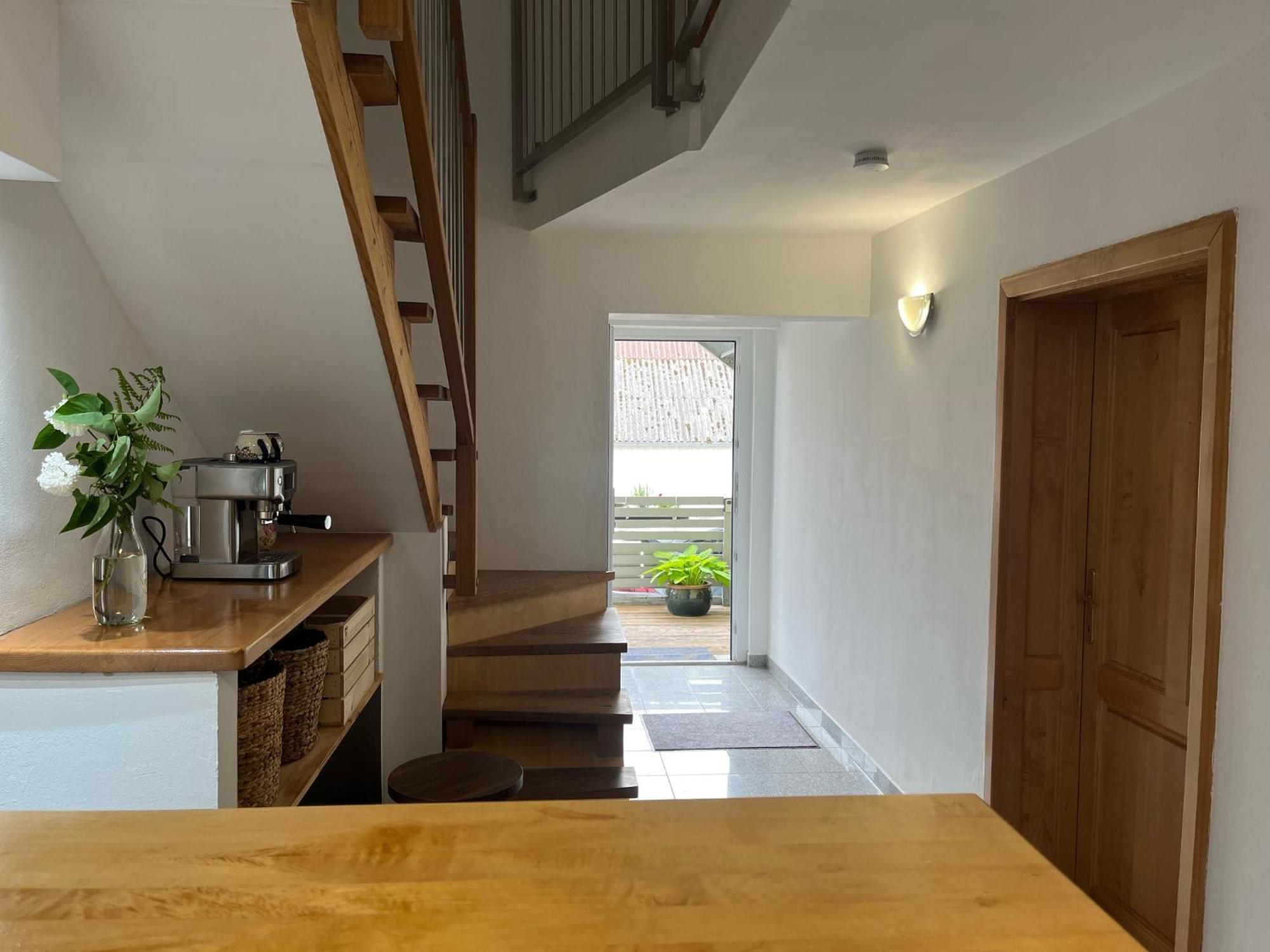 Wohnung Mit Dachterasse Absberg Buitenkant foto